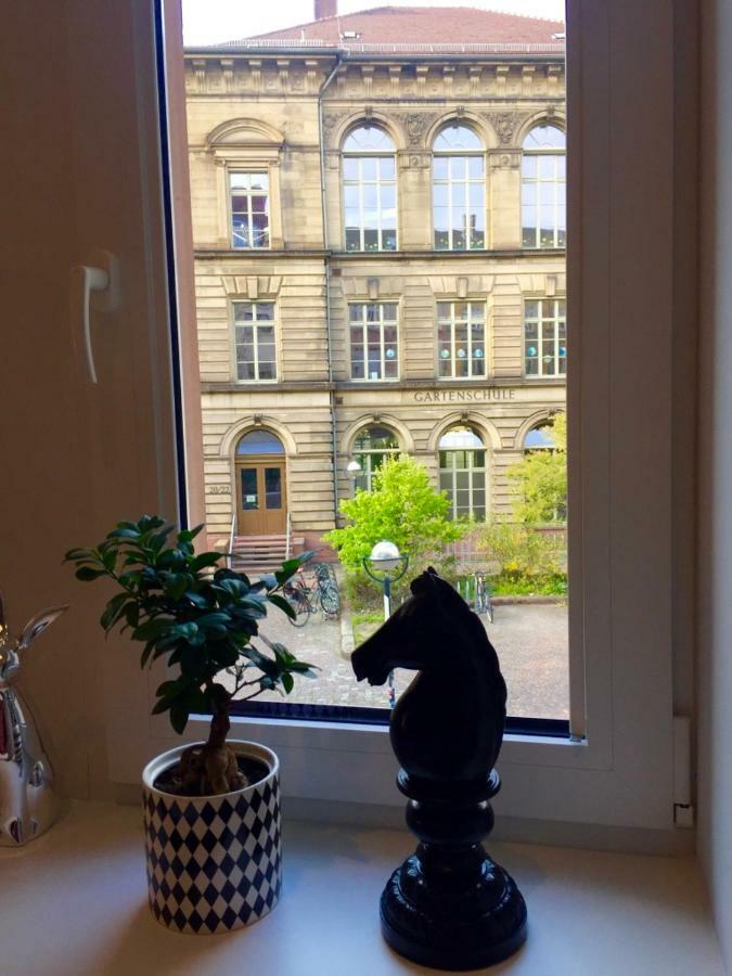 Altbauwohnung Im Herzen Von Karlsruhe Bagian luar foto